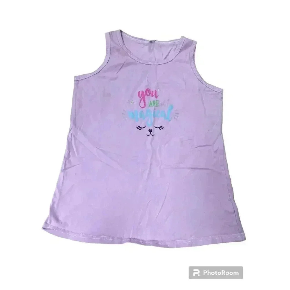 Girl’s Size 14 You Are Magical Purple Pajama Top